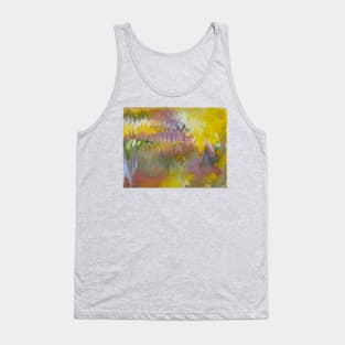 Splattered sunflowers Tank Top